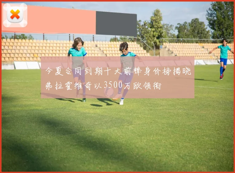 今夏合同到期十大前锋身价榜揭晓弗拉霍维奇以3500万欧领衔