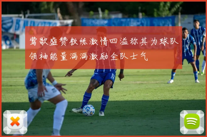 莺歌盛赞教练激情四溢称其为球队领袖能量满满激励全队士气